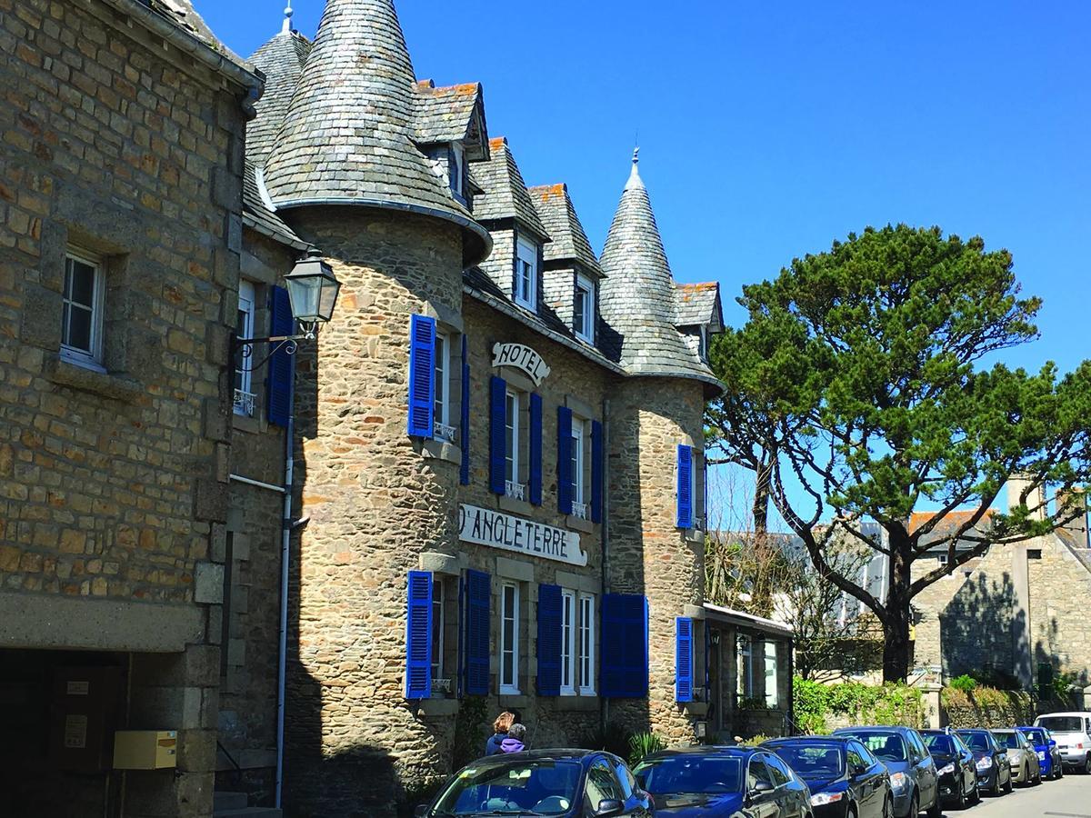 Hotel D'Angleterre Roscoff Bagian luar foto