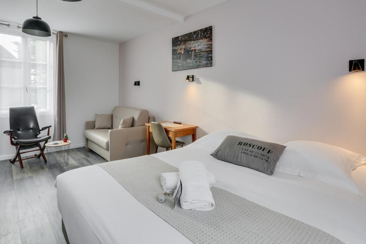 Hotel D'Angleterre Roscoff Bagian luar foto
